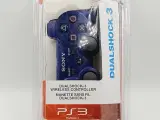 ⭐️· SJÆLDEN: Blå PS3 DualShock 3 Controller Ubrugt - 2