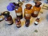 Gamle medicin glas