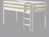 Halvhøj seng 90 x200 pæn uden madr
