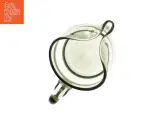 Glas kande i grønlig nuancemed  (str. H. 20 cm. ø. 16 cm) - 2