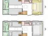 2024 - Adria Adora 572 UT   Lækker Kampagnevogn med enkeltsenge. Smartbox - Dometic tagmonteret Aircondition - Alde Centralvarme. - 4