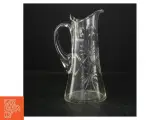 Glas kande med slibninger (str. 21 cm) - 5