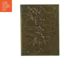 Dekorativ bronze boks med låg (str. 21 x 16 cm) - 4