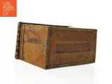 Ammunitions kasse i rust metal (str. 29 x 19 x 15 cm) - 5