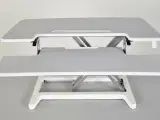 Sit-stand desk riser, mobilt hæve-/sænkebord - 2