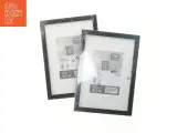 Sort billedramme fra IKEA (str. 21x30 cm) - 4