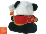 Panda i kinesisk tøj med sugekop (str. 17 cm) - 2
