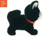 Sort-hvid tøjkat med rødt halsbånd fra Happy Pets (str. Mængde. 19 cm) - 2
