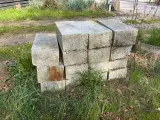 Hvide granit trin - 19x70x30cm. Gode til trappe/ha - 4