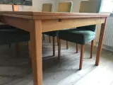 Stort spisebord i kirsebærtræ med 6 stole - 2