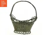 Fil de Fer Flettet Metal kurv (str. 17 x 20 cm) - 2