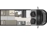 2024 - McLouis Menfys Van CS 4 Prestige   Kort model med enkeltsenge og 9. trins automatgear i den flotte Lazarote farve - 3