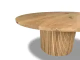 Rundt plankebord Med lammelben Ø160 cm
