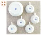 Kaffe kopper med underkopper fra blu villeroy & boch (str. Kop 10 x 7 cm underkop 17 cm) - 2