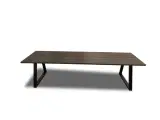 Sortbrun plankebord eg 2 HELE planker 300 x 100 cm - 2