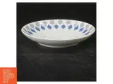 Porcelæn underkop med farvet mønster fra Lyngby (str. Ø 13,5 cm) - 2