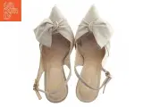 Beige højhælede sko med sløjfe fra Aldo (str. 37) - 3
