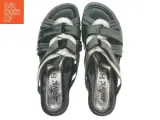 Ny Sort hæl sandal, størrelse 36 fra Ariva (str. 36 ) - 5
