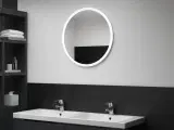 Vægspejl med LED til badeværelset 60 cm