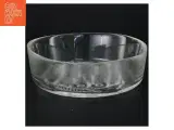 Glas serverings fad med fiskemotiv i bunden (str. 22 x 6 cm) - 2