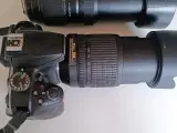 Nikon D 3400 + Tamron tele 300mm
