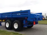 Tinaz 10 tons dumpervogn forberedt til ramper - 2