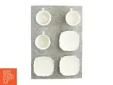 Stel med kop og underkop (3 styk) - 2