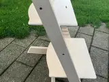 Den flotteste stokke trip trap stol i White Wash - 4