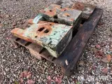 Indlægs Vægt klodser Deutz 10006-13006-8006 - 2