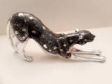 Sølv Resin Gepard
