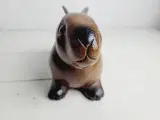 ⭐️- Charmerende Vintage Hare i Træ - 4