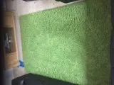 Limegrøn tæppe