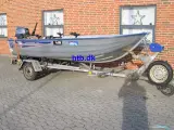 Linder 400 Sportsmann m/Yamaha F20 hk 4-takt og Brenderup trailer - 5