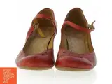 UBRUGTE Røde Wonders Læder Mary Jane Pumps Højhælede sko (str. 40) - 3