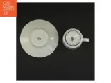 Eksklusivt mocca porcelæns kopper og underkopper (str. Diameter 12 cm kop 6 x 6 og en halv cm) - 3