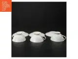Porcelænskopper med underkopper fra Bavaria (str. Kopper. ø. 9 cm. tallerkener. ø. 12 cm) - 3
