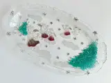 Walther glas krystalfad med julemotiv - 2