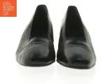 Sort læder pumps fra Jenny By Ara (str. 37 ) - 4