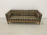 Børge Mogensen 3 Pers.Sofa i ternet stof, ben i Eg - 4