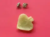 Lille sparformet skål, grøn jade - 2