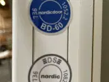 Nordicdoor brand- og lyddør bd60 db25, 924x60x2052mm, højrehængt, hvid - 5