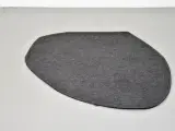 Fraster pebble gulvtæppe i mørkegråt filt - 2