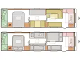 2020 - Adria Alpina 903 HT   Super lækker stor campingvogn, med masser af plads. - 2