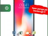 Apple iPhone X 256GB (Space Gray) - Grade C - mobiltelefon
