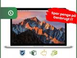 13" Apple MacBook Pro Retina A1502 - Intel i5 5257U 2,7GHz 256GB SSD 8GB (Early-2015) - Grade B - bærbar computer