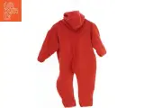 Rød fleece heldragt med hætte fra Engel (str. 80) - 2