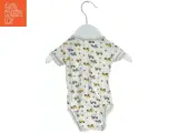 Kortærmet bodystocking med biler og blomster print fra BeKids (str. 50) - 2