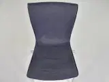 Four design  g2 konferencestol med blå/sort polster og med kip funktion - 5