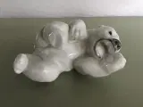 Liggende isbjørn