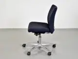 Häg h04 credo 4200 kontorstol med sort/blå polster og gråt stel - 2